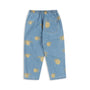 Magot Lemon Print Cotton Denim Pants